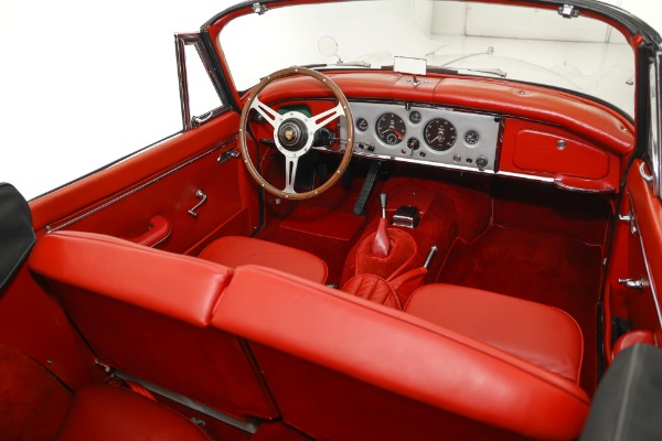 For Sale Used 1959 Jaguar XK150 Convertible, Red Leather, 4-Speed | American Dream Machines Des Moines IA 50309