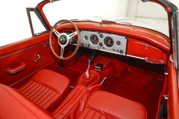 For Sale Used 1959 Jaguar XK150 Convertible, Red Leather, 4-Speed | American Dream Machines Des Moines IA 50309