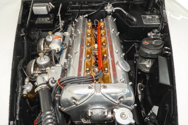 For Sale Used 1959 Jaguar XK150 Convertible, Red Leather, 4-Speed | American Dream Machines Des Moines IA 50309