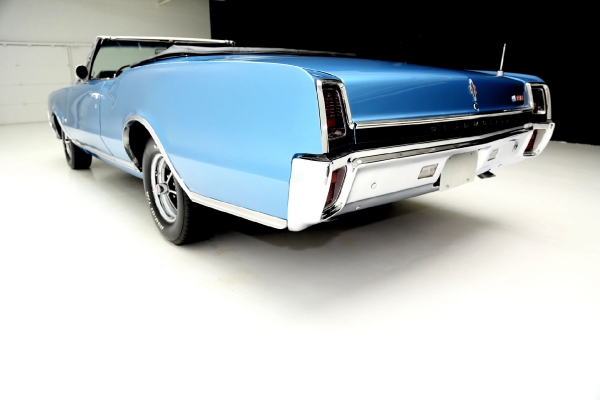 For Sale Used 1967 Oldsmobile 442 Convertible Blue 400 4 Speed Rare | American Dream Machines Des Moines IA 50309