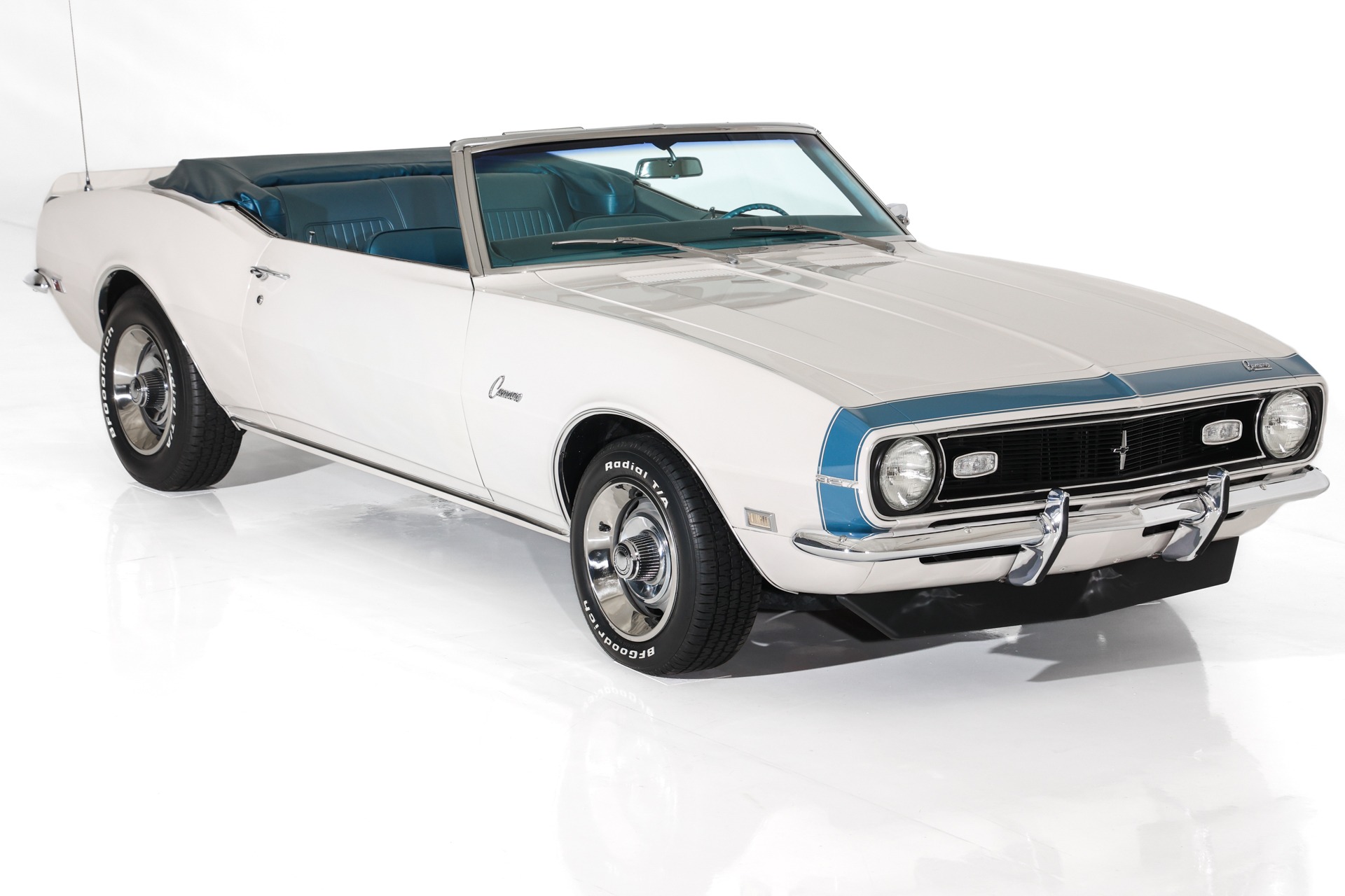 For Sale Used 1968 Chevrolet Camaro Convertible 327/275  #s Match Auto PS PDB PW | American Dream Machines Des Moines IA 50309