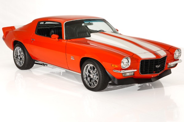 For Sale Used 1973 Chevrolet Camaro The Orange Crush 496/600hp | American Dream Machines Des Moines IA 50309