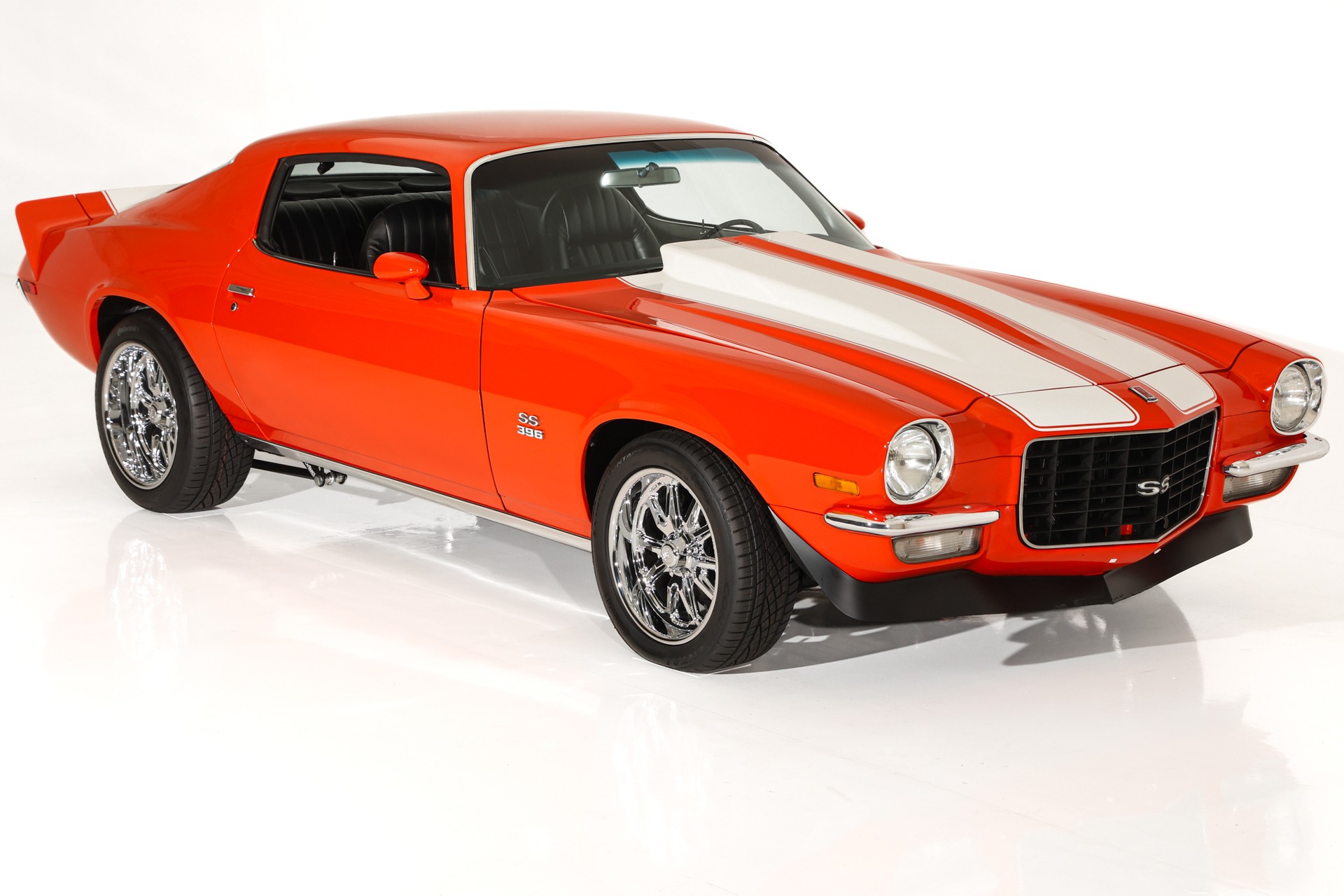 For Sale Used 1973 Chevrolet Camaro The Orange Crush 496/600hp | American Dream Machines Des Moines IA 50309