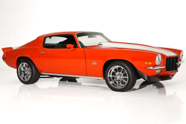 For Sale Used 1973 Chevrolet Camaro The Orange Crush 496/600hp | American Dream Machines Des Moines IA 50309