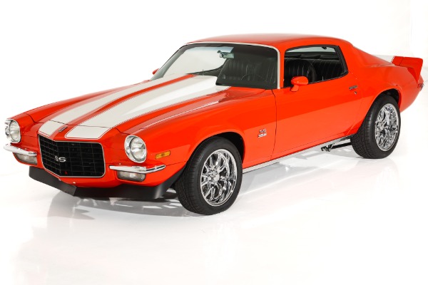 For Sale Used 1973 Chevrolet Camaro The Orange Crush 496/600hp | American Dream Machines Des Moines IA 50309