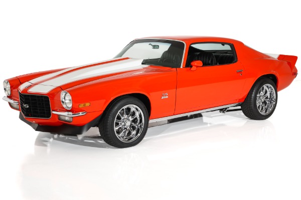 For Sale Used 1973 Chevrolet Camaro The Orange Crush 496/600hp | American Dream Machines Des Moines IA 50309