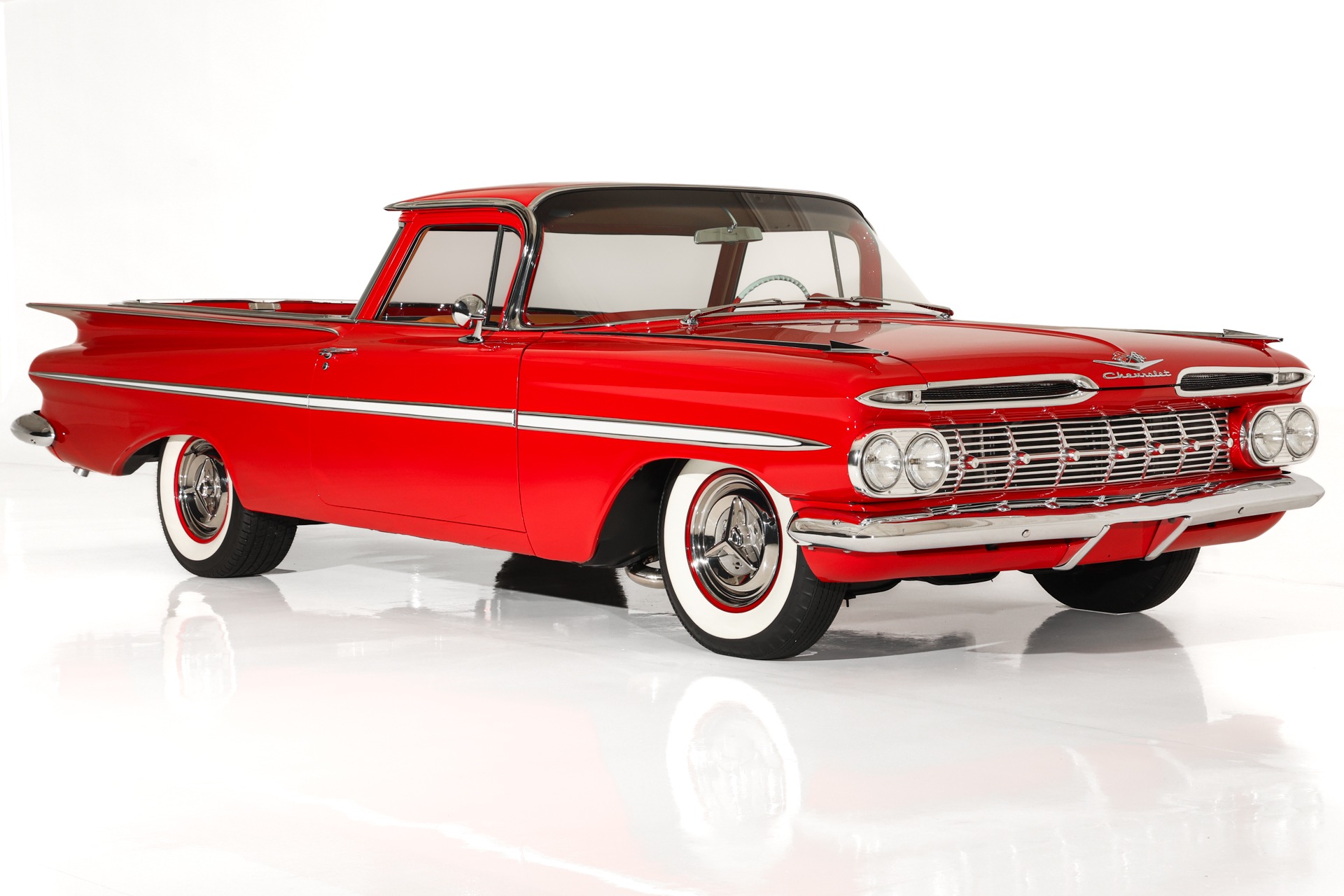 For Sale Used 1959 Chevrolet El Camino 409 5-Speed PS PB AC Frame-Off | American Dream Machines Des Moines IA 50309