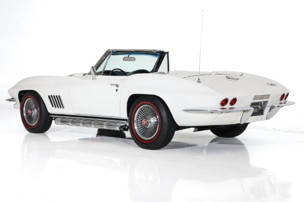 For Sale Used 1967 Chevrolet Corvette 427 Teal Leather Int. 2 Tops, Bolt-On Rims, 4-Spd | American Dream Machines Des Moines IA 50309