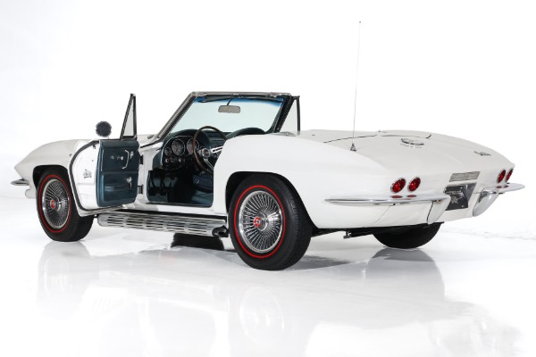 For Sale Used 1967 Chevrolet Corvette 427 Teal Leather Int. 2 Tops, Bolt-On Rims, 4-Spd | American Dream Machines Des Moines IA 50309