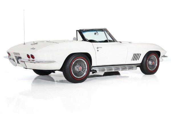 For Sale Used 1967 Chevrolet Corvette 427 Teal Leather Int. 2 Tops, Bolt-On Rims, 4-Spd | American Dream Machines Des Moines IA 50309