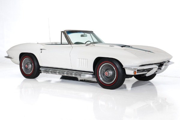 For Sale Used 1967 Chevrolet Corvette 427 Teal Leather Int. 2 Tops, Bolt-On Rims, 4-Spd | American Dream Machines Des Moines IA 50309