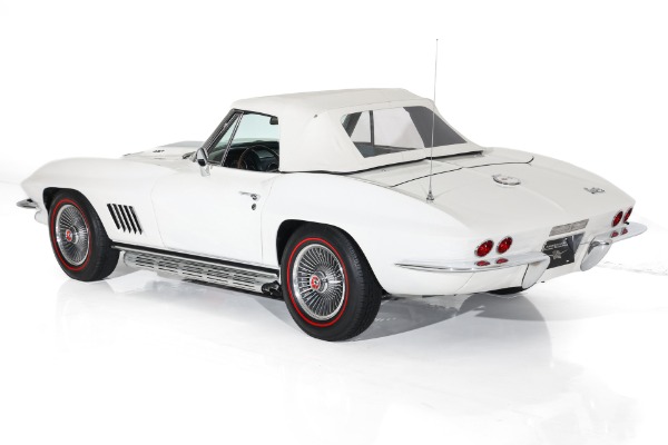 For Sale Used 1967 Chevrolet Corvette 427 Teal Leather Int. 2 Tops, Bolt-On Rims, 4-Spd | American Dream Machines Des Moines IA 50309