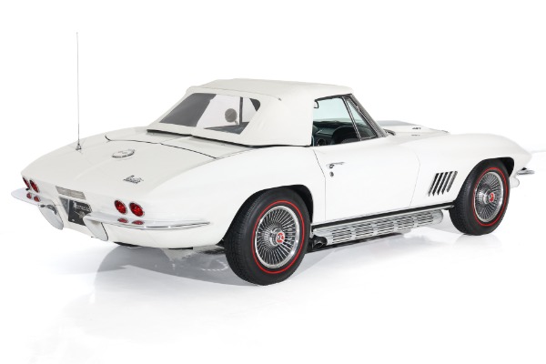 For Sale Used 1967 Chevrolet Corvette 427 Teal Leather Int. 2 Tops, Bolt-On Rims, 4-Spd | American Dream Machines Des Moines IA 50309