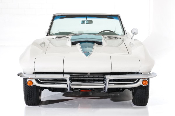 For Sale Used 1967 Chevrolet Corvette 427 Teal Leather Int. 2 Tops, Bolt-On Rims, 4-Spd | American Dream Machines Des Moines IA 50309