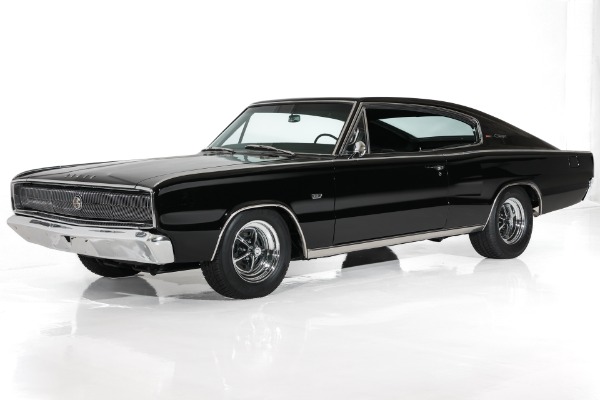 For Sale Used 1966 Dodge Charger Built 383, 727 Auto New Magnum Rims | American Dream Machines Des Moines IA 50309