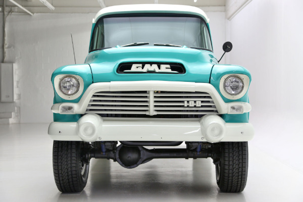 For Sale Used 1957 GMC Suburban VERY RARE NAPCO 4WD, 4-SPEED | American Dream Machines Des Moines IA 50309