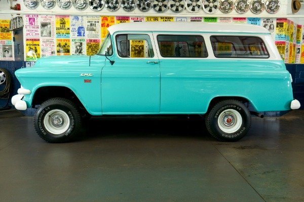 For Sale Used 1957 GMC Suburban VERY RARE NAPCO 4WD, 4-SPEED | American Dream Machines Des Moines IA 50309