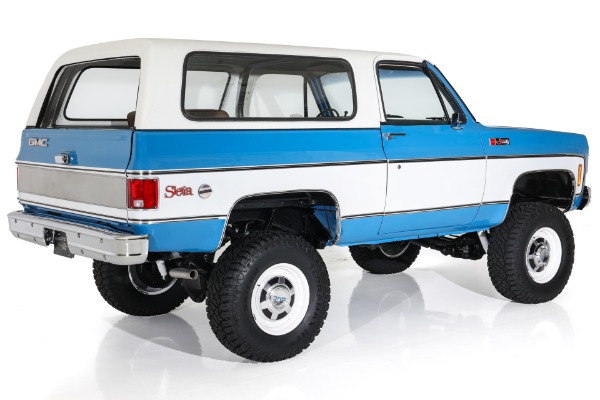 For Sale Used 1973 GMC Jimmy Rotisserie Resto 4x4 LS Engine Auto PS PB | American Dream Machines Des Moines IA 50309
