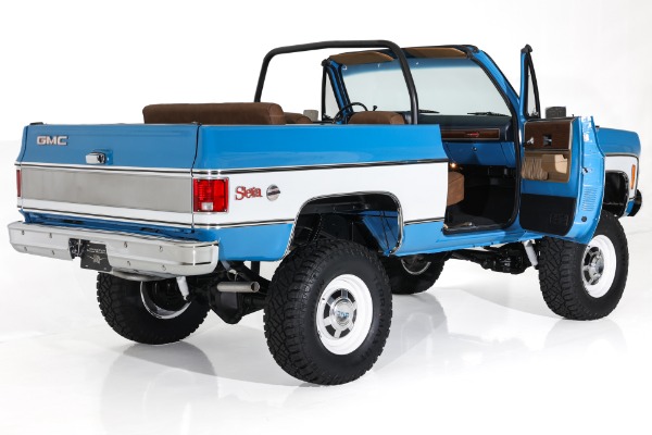 For Sale Used 1973 GMC Jimmy Rotisserie Resto 4x4 LS Engine Auto PS PB | American Dream Machines Des Moines IA 50309