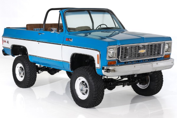 For Sale Used 1973 GMC Jimmy Rotisserie Resto 4x4 LS Engine Auto PS PB | American Dream Machines Des Moines IA 50309
