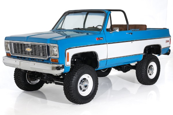 For Sale Used 1973 GMC Jimmy Rotisserie Resto 4x4 LS Engine Auto PS PB | American Dream Machines Des Moines IA 50309