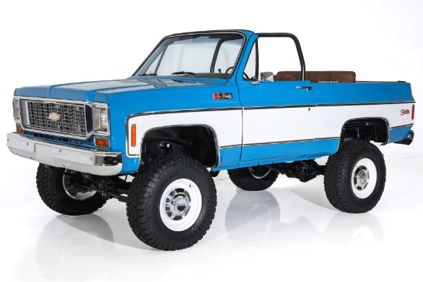 For Sale Used 1973 GMC Jimmy Rotisserie Resto 4x4 LS Engine Auto PS PB | American Dream Machines Des Moines IA 50309