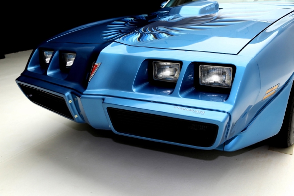 For Sale Used 1979 Pontiac Trans Am Blue Metallic 455/375, T-top AC,4spd | American Dream Machines Des Moines IA 50309