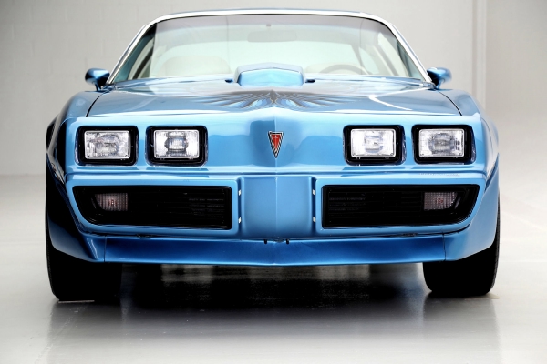 For Sale Used 1979 Pontiac Trans Am Blue Metallic 455/375, T-top AC,4spd | American Dream Machines Des Moines IA 50309