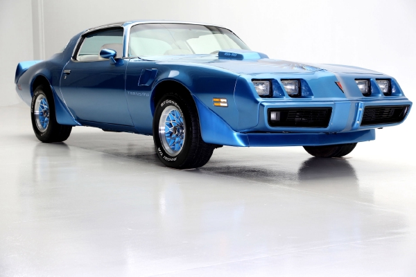 For Sale Used 1979 Pontiac Trans Am Blue Metallic 455/375, T-top AC,4spd | American Dream Machines Des Moines IA 50309