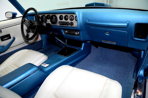 For Sale Used 1979 Pontiac Trans Am Blue Metallic 455/375, T-top AC,4spd | American Dream Machines Des Moines IA 50309