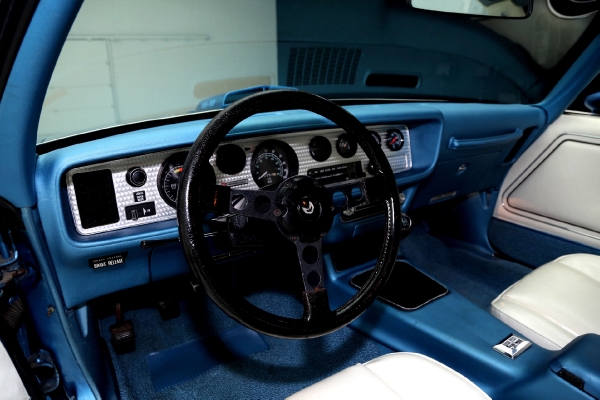 For Sale Used 1979 Pontiac Trans Am Blue Metallic 455/375, T-top AC,4spd | American Dream Machines Des Moines IA 50309