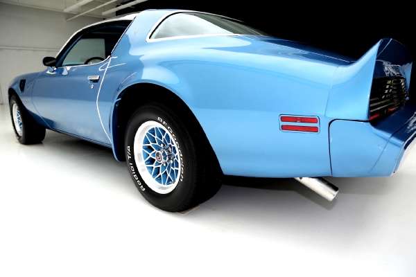 For Sale Used 1979 Pontiac Trans Am Blue Metallic 455/375, T-top AC,4spd | American Dream Machines Des Moines IA 50309