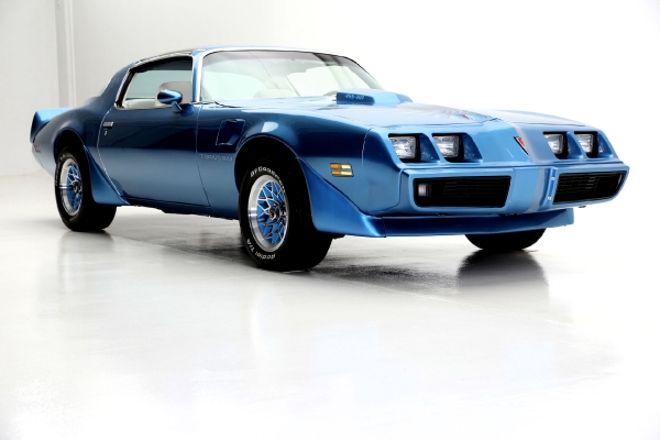 For Sale Used 1979 Pontiac Trans Am Blue Metallic 455/375, T-top AC,4spd | American Dream Machines Des Moines IA 50309