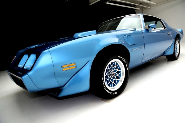 For Sale Used 1979 Pontiac Trans Am Blue Metallic 455/375, T-top AC,4spd | American Dream Machines Des Moines IA 50309