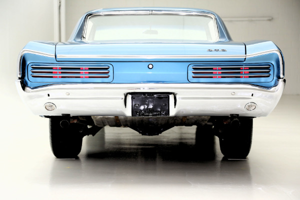 For Sale Used 1966 Pontiac GTO Gorgeous Blue metallic, Black int, 4spd | American Dream Machines Des Moines IA 50309