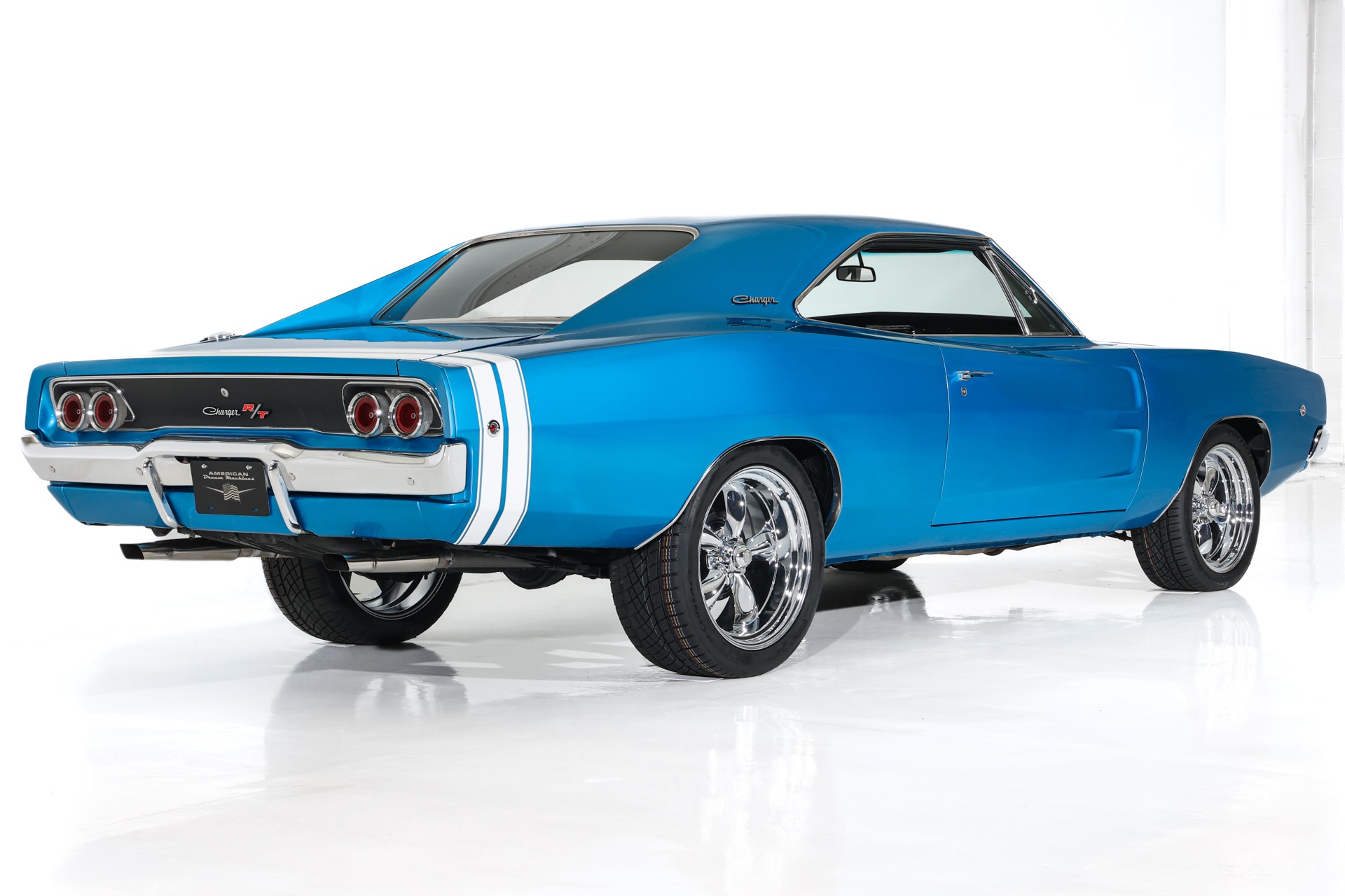 For Sale Used 1968 Dodge Charger RT Options 383 727 Auto PS PDB New AC | American Dream Machines Des Moines IA 50309