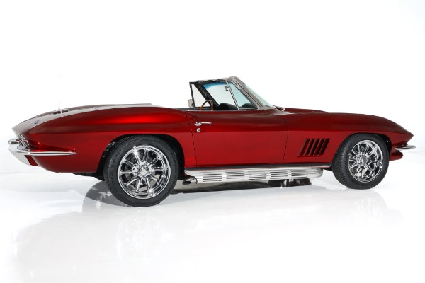 For Sale Used 1967 Chevrolet Corvette Candy Brandywine 454 4-Speed AC | American Dream Machines Des Moines IA 50309
