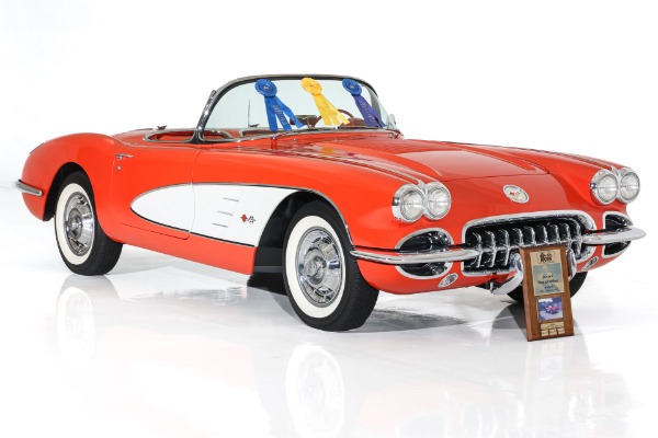 For Sale Used 1958 Chevrolet Corvette 8-Time NCRS Top Flight Champion | American Dream Machines Des Moines IA 50309
