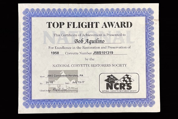 For Sale Used 1958 Chevrolet Corvette 8-Time NCRS Top Flight Champion | American Dream Machines Des Moines IA 50309
