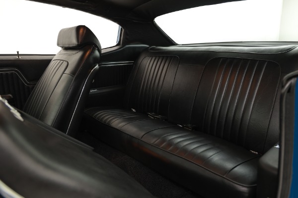 For Sale Used 1971 Chevrolet Chevelle Fathom Blue, Black SS Stripes New Black Bucket Int. 454 Auto PS PDB New AC | American Dream Machines Des Moines IA 50309