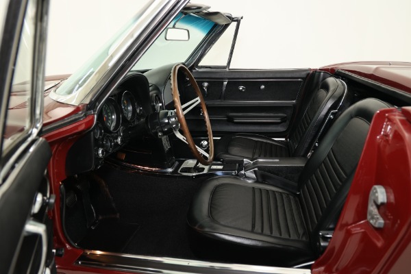 For Sale Used 1967 Chevrolet Corvette Milano Maroon #s Match 327/300 | American Dream Machines Des Moines IA 50309