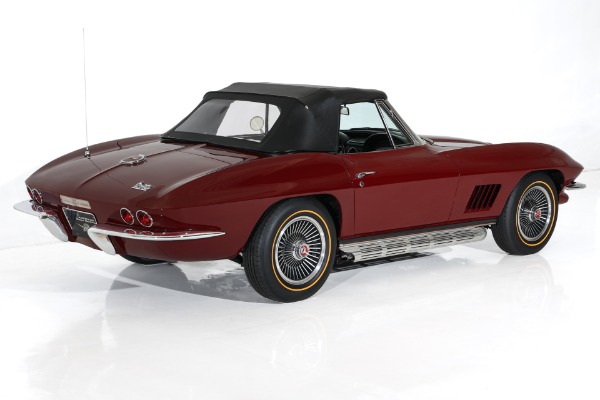 For Sale Used 1967 Chevrolet Corvette Milano Maroon #s Match 327/300 | American Dream Machines Des Moines IA 50309
