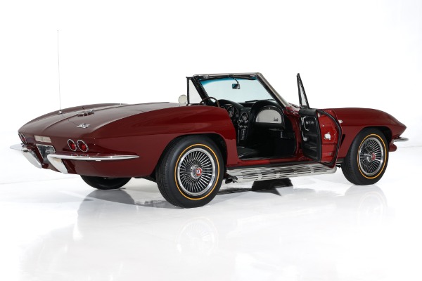 For Sale Used 1967 Chevrolet Corvette Milano Maroon #s Match 327/300 | American Dream Machines Des Moines IA 50309