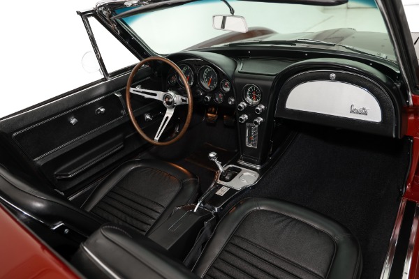 For Sale Used 1967 Chevrolet Corvette Milano Maroon #s Match 327/300 | American Dream Machines Des Moines IA 50309