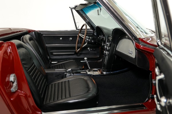 For Sale Used 1967 Chevrolet Corvette Milano Maroon #s Match 327/300 | American Dream Machines Des Moines IA 50309