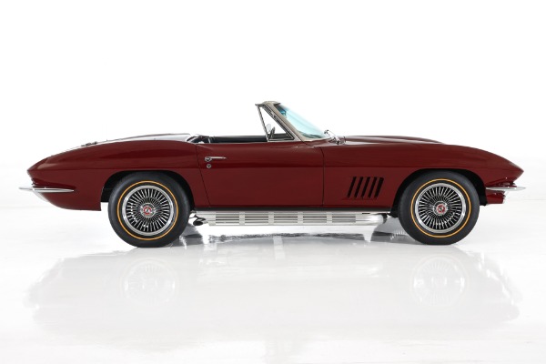 For Sale Used 1967 Chevrolet Corvette Milano Maroon #s Match 327/300 | American Dream Machines Des Moines IA 50309