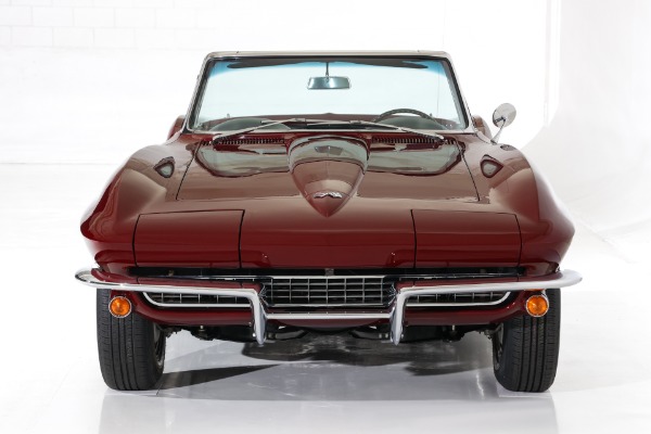 For Sale Used 1967 Chevrolet Corvette Milano Maroon #s Match 327/300 | American Dream Machines Des Moines IA 50309