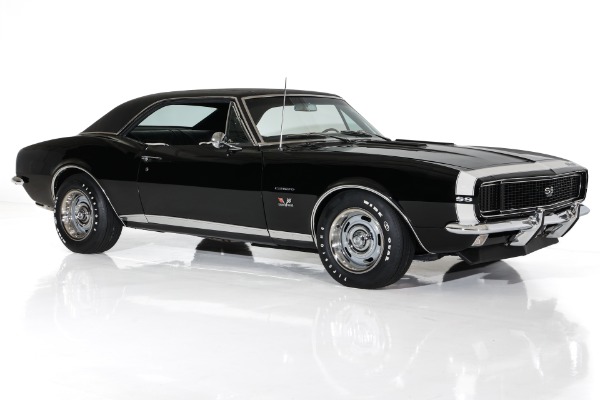 For Sale Used 1967 Chevrolet Camaro Triple Black RS/SS396 4-Spd PS PB | American Dream Machines Des Moines IA 50309
