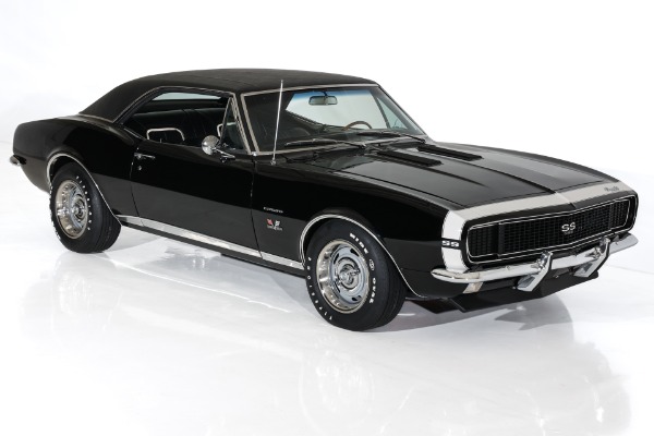 For Sale Used 1967 Chevrolet Camaro Triple Black RS/SS396 4-Spd PS PB | American Dream Machines Des Moines IA 50309