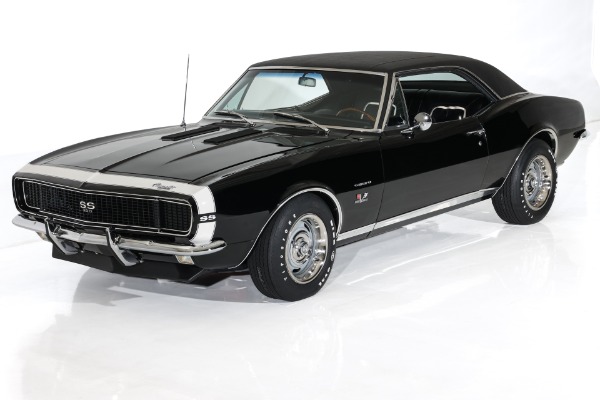 For Sale Used 1967 Chevrolet Camaro Triple Black RS/SS396 4-Spd PS PB | American Dream Machines Des Moines IA 50309